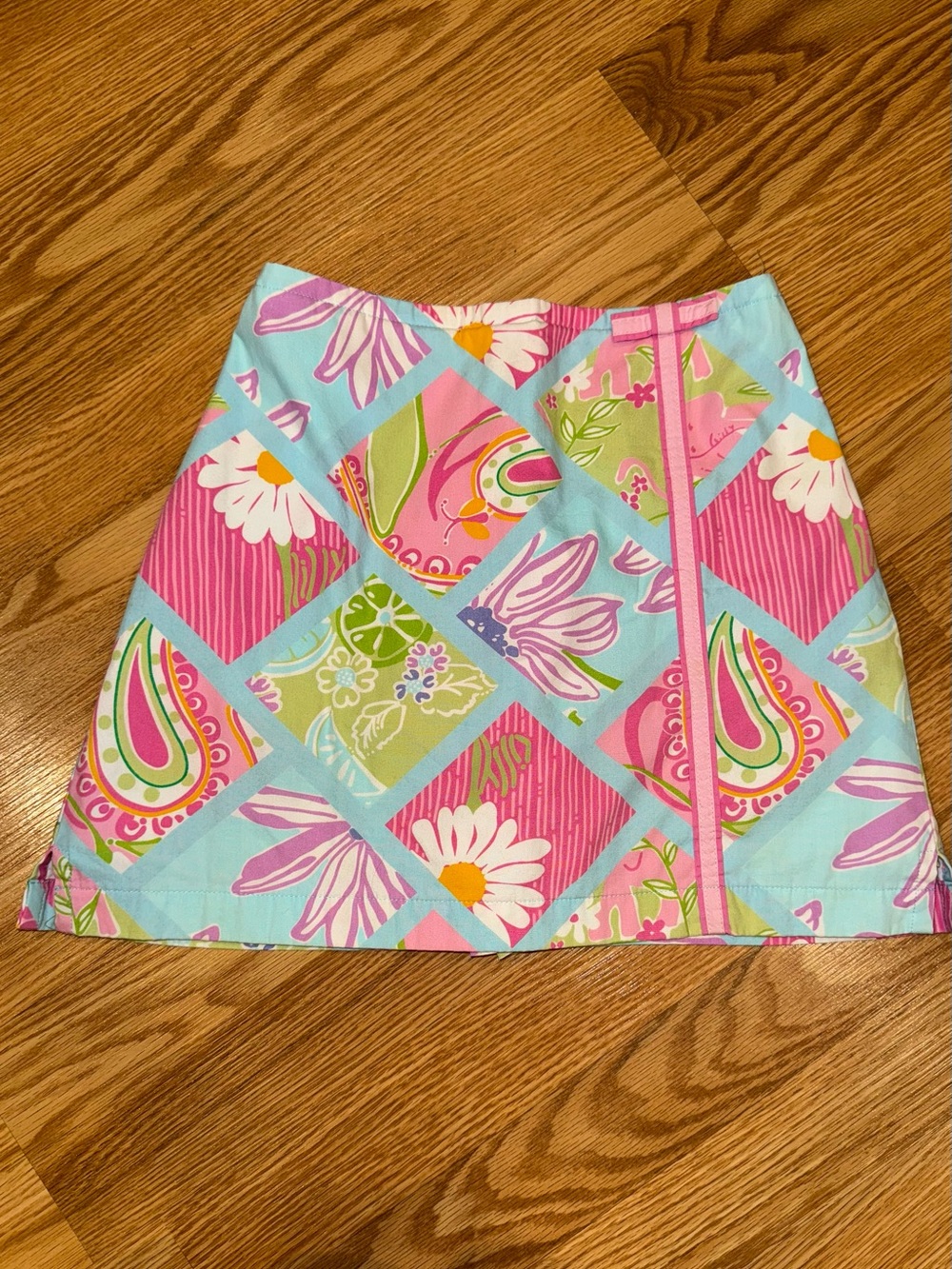 Vintage Lilly Pulitzer White Label Girls Skort sz 14